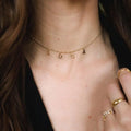 Olivia Dainty Initial Necklace Letter Gold Color Alphabet Charm Pendant Necklace Personalized Jewelry Dangle Letter Necklaces