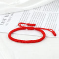 Fashion Handmade String Rope Cord Knotted Braided Macrame Bracelet Adjustable Knot Homemade Jewelry for Sale