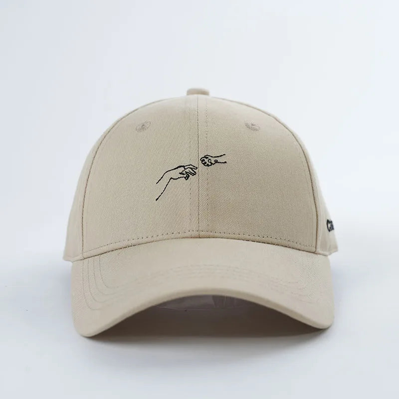 Custom Embroidery logo Golf Caps Structured Baseball Cap Flat Embroidery Different Size