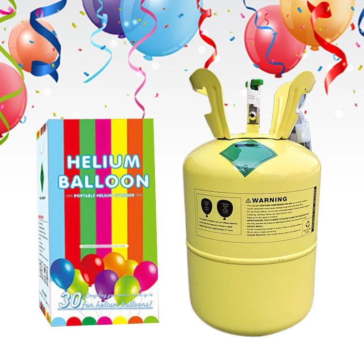 Hot Selling 20lb 30lb 50lb 70lb 100lb 5L 7L 13L 22L Disposable Helium Gas Cylinder for Inflating Helium Balloons