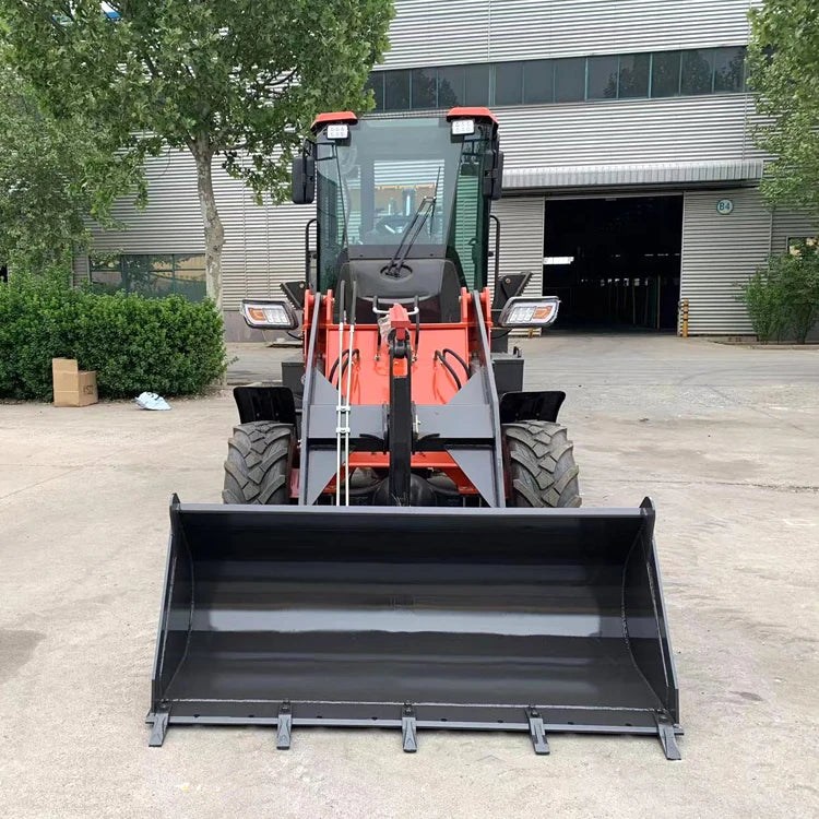 TOSH Mini Compact Loader Backhoe Excavator 1.8t Wheeled China Motor PLC 4x4 Automatic Transmission 60KW Hydraulic Pump Gearbox
