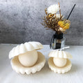 3D Shell Coral Shaped Silicone Candle Mold Aromatherapy Shell with Pearl