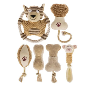 Wholesale OEM Custom logo Plush Rope Toys for Dog