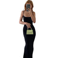New Long Tight Fitted Dresses Women Lady Elegant Bodycon With Good Quality Black Formal Dress