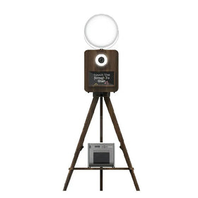 Outdoor Wedding Rental Vintage Glam Gif Wooden Dslr Photo Booth