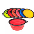 Small Size Portable Silicone Pet Bowl Collapsible Dog Bowl Silicone Travel Foldable Dog Bowl
