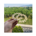 New Creative Listing Customized Hoop Earrings 18k Gold Plated High Polished Letter Hoop Earrings Gold Silver Rose Gold