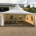 Heavy-Duty Aluminum Frame Luxury Outdoor Party Tent  Glass Door for Wedding Trade Show Family Use Waterproof Logo Printing