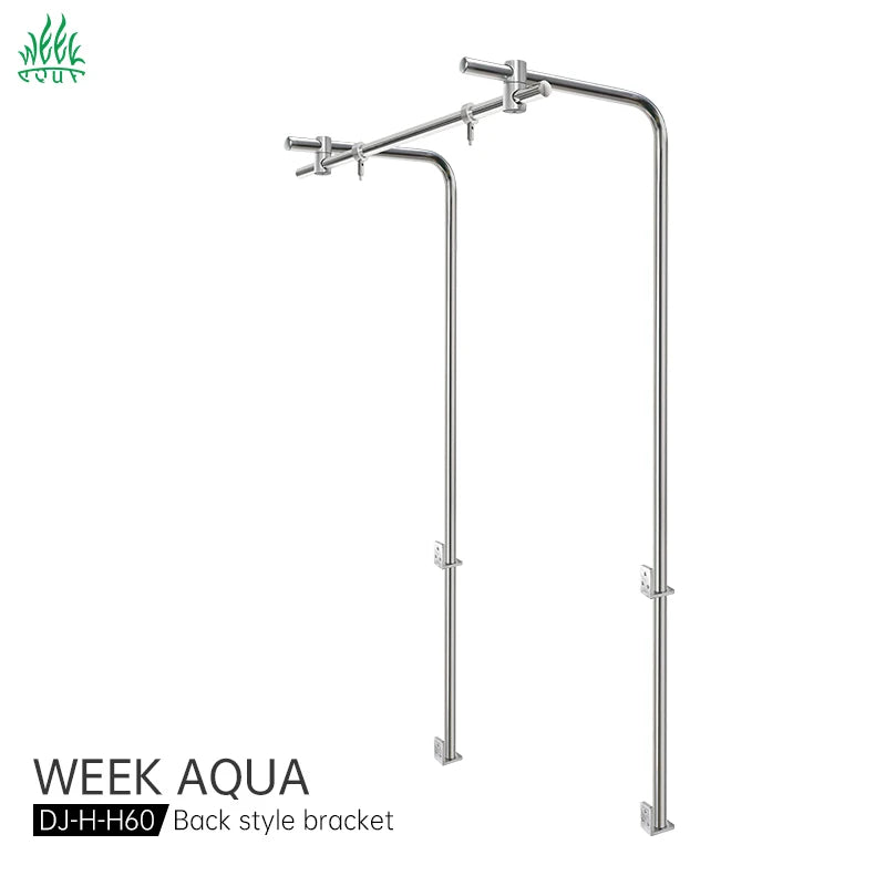 Aquarium Light Suspension System Light Stand 304 Stainless Steel Tank Aquarium Hanger Bracket Weekaqua DJ-H-H60