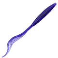 Creative PVC Soft Lure Worms Bait Fishing Tool Multi-color Luminous Simulated Bait for River Freshwater & Saltwater Use
