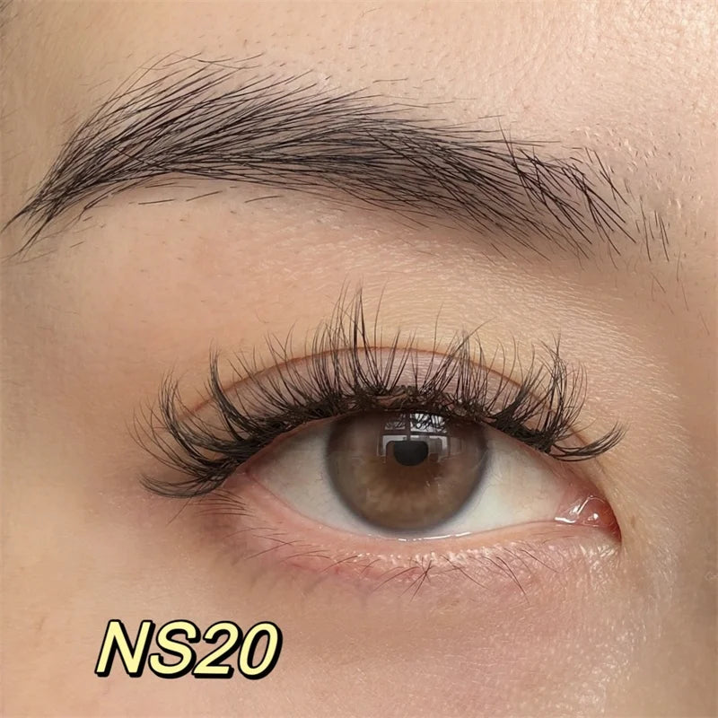New Products 2026 Wholesale Reusable Magnetic Eyelashes Bulk Arabic Style Half Lash with Portable Box