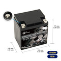 Yichen YCST-NA1230-S Low Temp High Discharge Sodium Ion 12V 30Ah 3000+ Cycle 372Wh Car/Motor Bike Starter Battery Pack CCA800