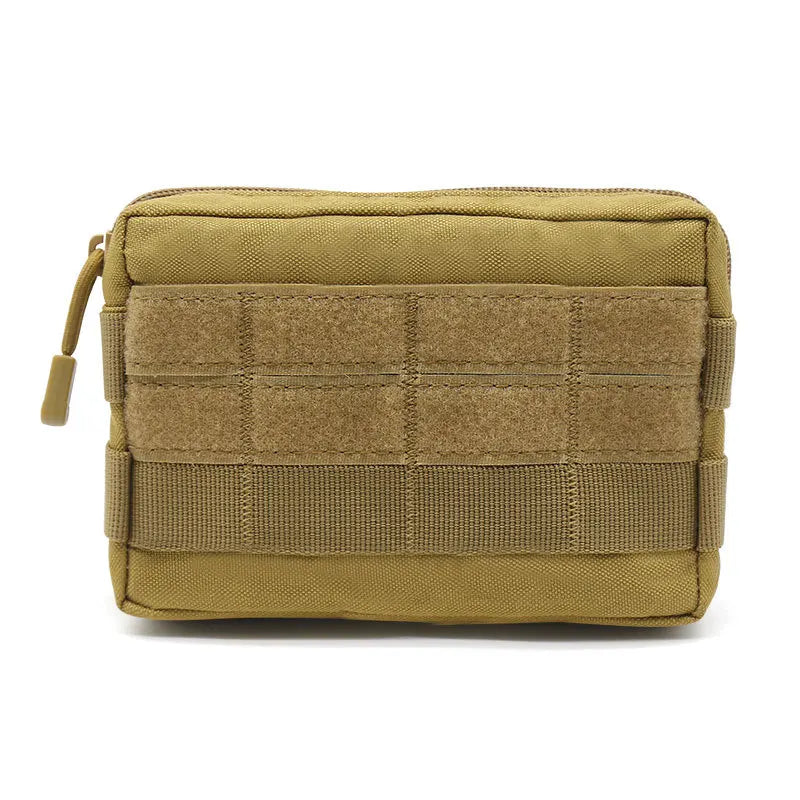 Hiking Camping Tools Bag Black Phone Pocket Khaki Tactical Molle Pouch Waist Bag