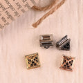 Latest Designs Square Accessories for Charms Micro Pave CZ Jewelry Finding Connector for Bracelet Making