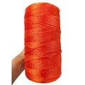 Hot Sale 1mm  2mm 3mm 4mm 5mm 6mm 8mm White Orange  Red Blue Green Yellow Twisted Rope Twine Pe Plastic Rope