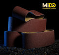 DE Warehouse 24H Shipping Free Delivery Aluminum Oxide Sanding Belts 100x610mm 5Pcs 320/400 Grit for Metal & Wood Polishing
