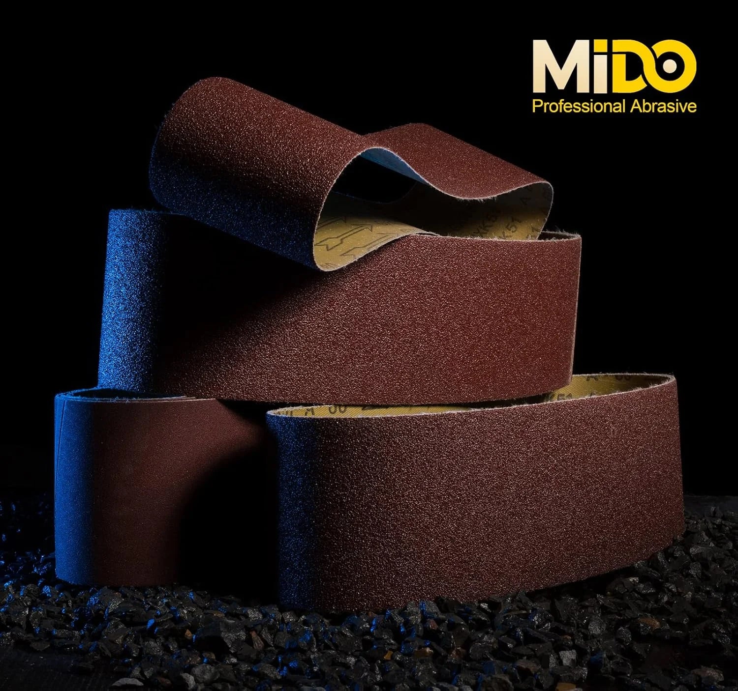 DE Warehouse 24H Shipping Free Delivery Aluminum Oxide Sanding Belts 100x610mm 5Pcs 320/400 Grit for Metal & Wood Polishing
