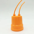 E27 Plastic Ceiling Light Base Pendant Lamp E27 Lamp Socket CE E12 E14 Ceiling Lampholder Socket Pendant Light Lamp Holder