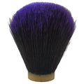Dishi 26 mm Purple Tip and Black Synthetic Hair Shaving Brush Head for Shaving Brush