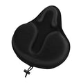 Large Breathable Waterproof Bicycle Saddle Seat Cover Soft Thickened Road Bike Cushion Simple Style Polyester Cycling Seat