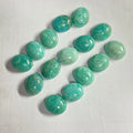 10x12mm Cabochon Natural Amethyst Gemstones Oval Cabochons Flat Back