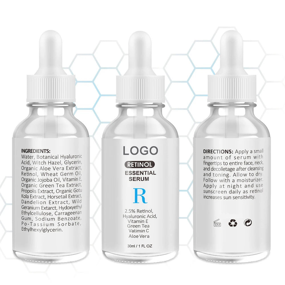 Aixin Private Label 30ML Essential Serum With Hyaluronic Acid for Anti Aging Vitamin C Serum Whitening Skin Care Serum