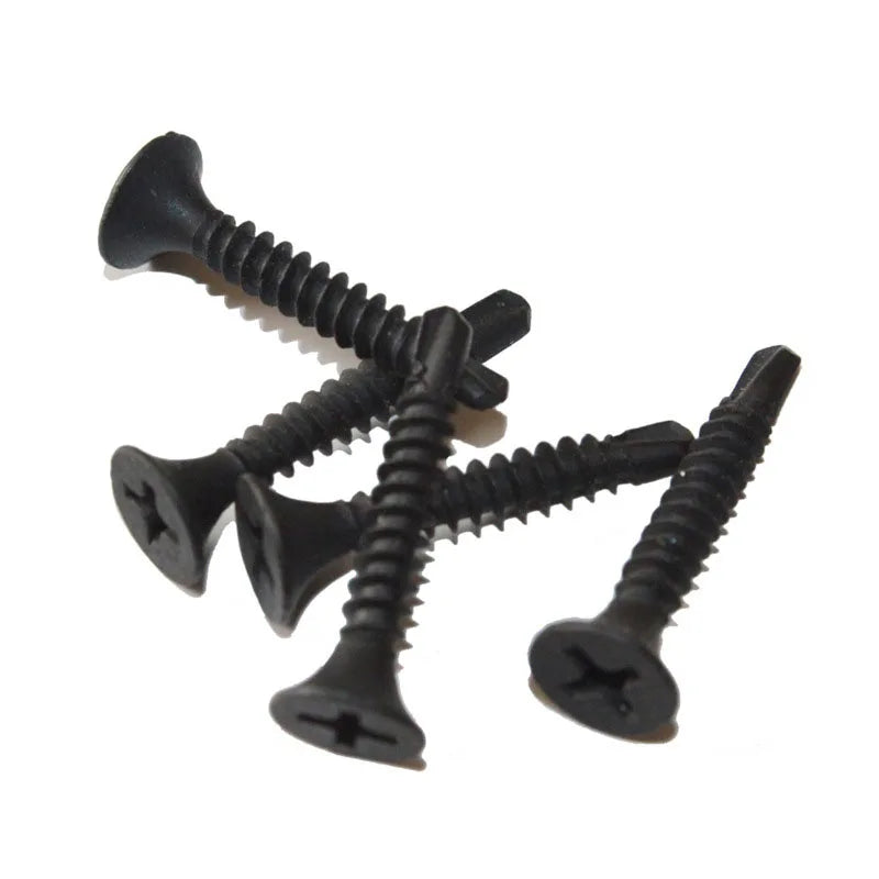 Self Drilling Drywal Screw Metal Screw 3.5X25 Black Self Drilling Screw Tek