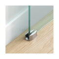 304 Stainless Steel Sliding Glass Shower Door Bottom Floor Guide Replacement for Sliding Glass Doors
