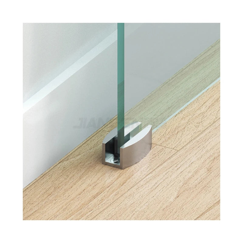 304 Stainless Steel Sliding Glass Shower Door Bottom Floor Guide Replacement for Sliding Glass Doors