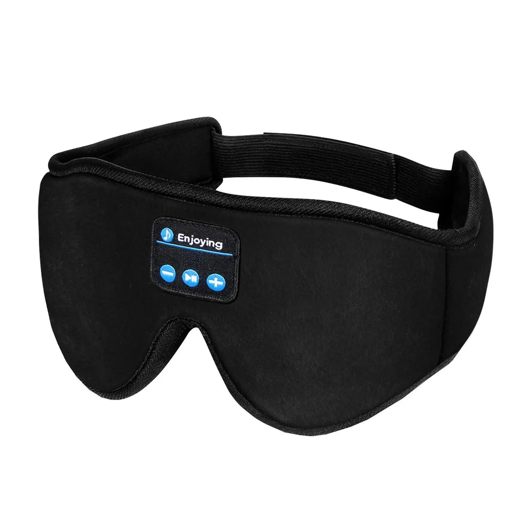 Support LOW MOQ Customized LOGO Blue Tooth 3D Sleep Music Microphone Eye Mask Music Earphone Eye Mask Earphone for Sleeping