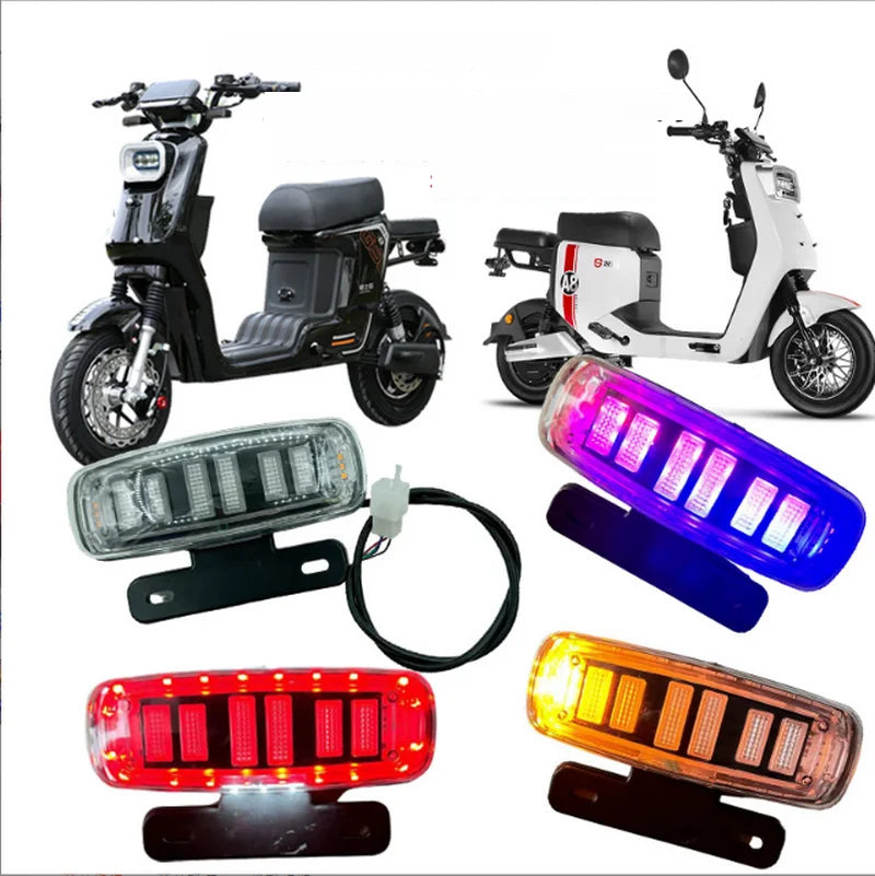 Electric Bicycle New National Standard Universal Tail Lamp A8T90A7 Universal Flash Tail Lamp Knight