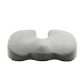Luxurious Comfort Office Chair Cushion Anti-Slip Velboa Material with Memory Foam Coccyx Orthopedic Seat for Optimal Comfort