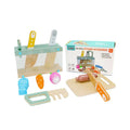 Children's Early Education Eco-friendly Non-toxic Wooden Puzzle Kitchen Cooking Set for Age 3+ Parent-Child Interactive Fun