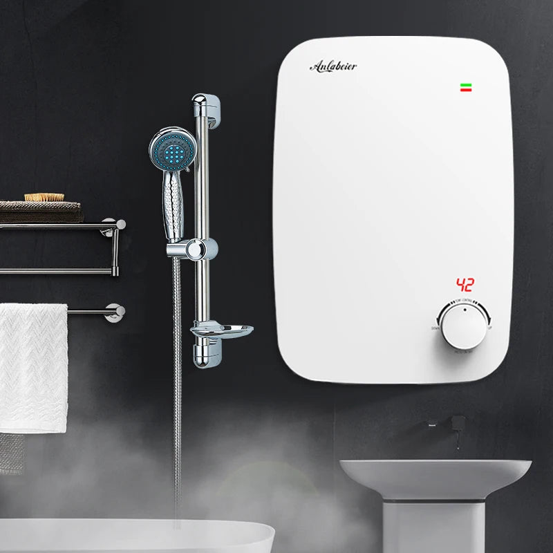 Wholesale Factory Hot Sale Electric Water Heater 8000w 220v Best Looking Nice Plastic Bathroom
