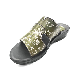 New Design Genuine Leather Platform Women's Outdoor Flat Sandals-Summer & Spring Season