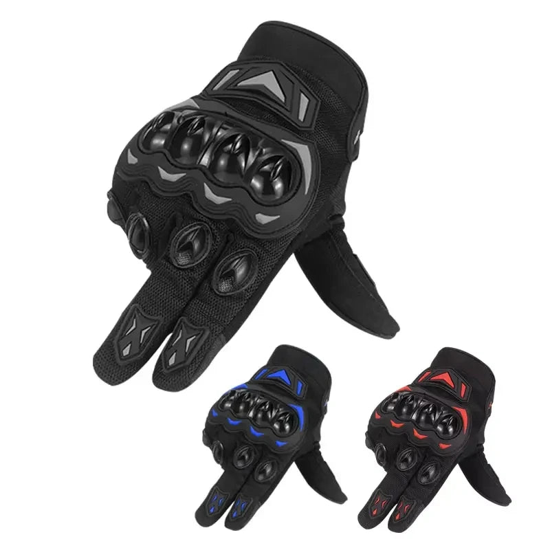 Motorcycle Full Finger Waterproof Touchscreen Winter Warm Hiking Riding Gloves for Men