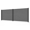 Simple Modern Aluminum Fencing Trellis and Gates