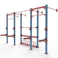 Multi Functional Cross Training Fitness Rigs Heavy Duty Steel Tube Q235 Wall Mount Rack Power Rack Squat Cage Storage Commercial