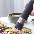 Electric Pepper Mill Automatic Salt Pepper Grinder With Led Light Adjustable Coarseness for Spices Kitchen Utensils and Gadgets