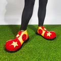 Wholesale Showtime Red Clown Shoes Two Link Upper Special Purpose Circus Clown Shoes Custom Stage Performance Clown Shoes