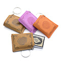 Hot Leather Islam Quran Small Pendant Religious Jewelry Mini Koran Key Chain Pendant Hanging Ring