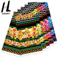 Henry Micronesia Chuuk Guam Marshall Fiji Mumu Muslim Abaya Digital Aloha Print 100% Polyester Cotton Fabric for Dress Skirt