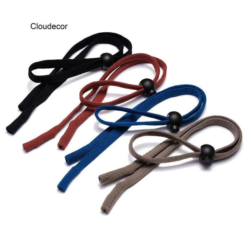 Adjustable Terylene Sports Sunglasses Lanyard Anti-Slip Eyeglasses Strap for Kids Men Women-Eyeglasses Accessories