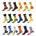 Fashion Trend Crew Design Cotton Fancy Breathable Spring Woven Ankle Socks for Men Women Unisex Wholesale Custom Made