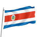 Custom Printing Outdoor Double-sided Flags  3*5ft  Buy Big Feather Flag with logo Costa Rica Flags and Banners