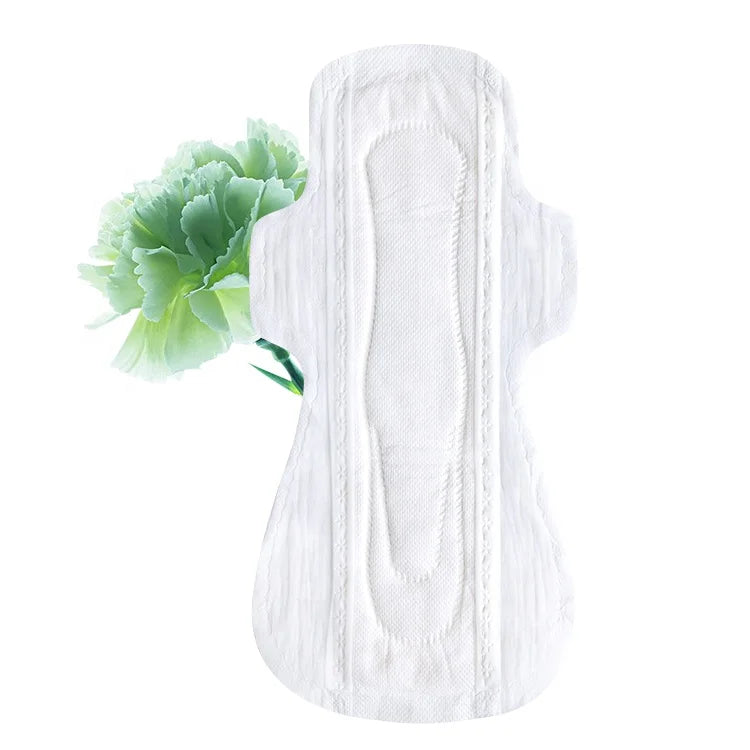 Good Value 0% Fragrance and Chlorine Organic Period Pads with wings
