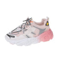 Best Selling Thick Bottom Round Toe Ladie's Sneakers Soft Bottom Comfortable Mesh Women's Casual Shoes Breathable Non-Slip Shoes