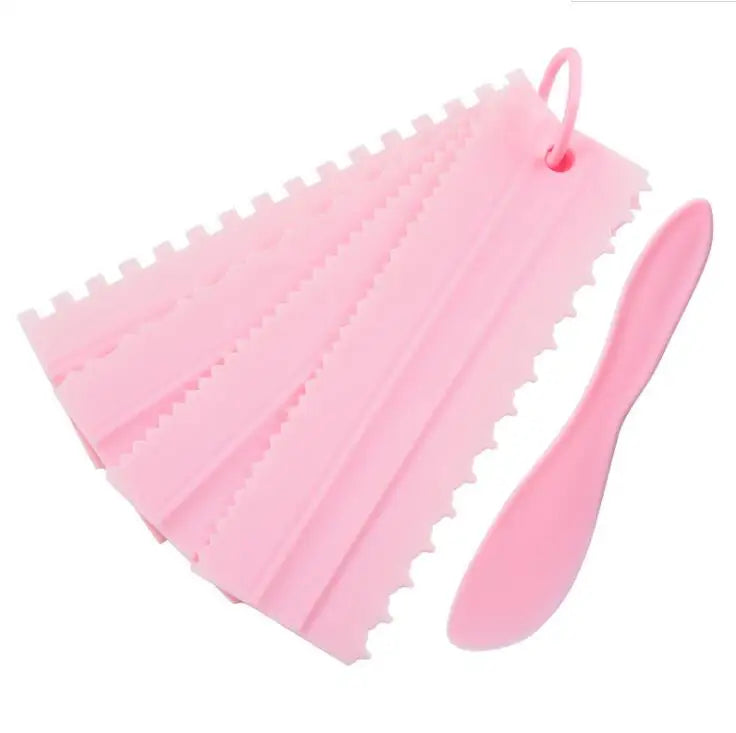 HY Cake Scraper Cake Smoother Cake Smoothing Tool Set