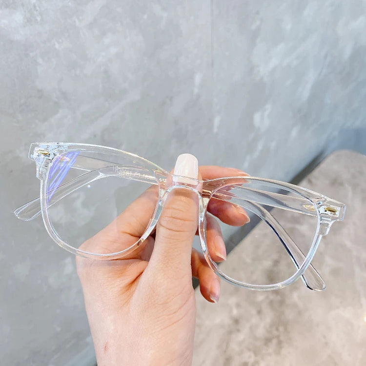 Classic Retro Round Spectacle Wholesale Factory Trendy Frames Optical Glasses Computer Glasses Anti Blue Light Unisex in Stock