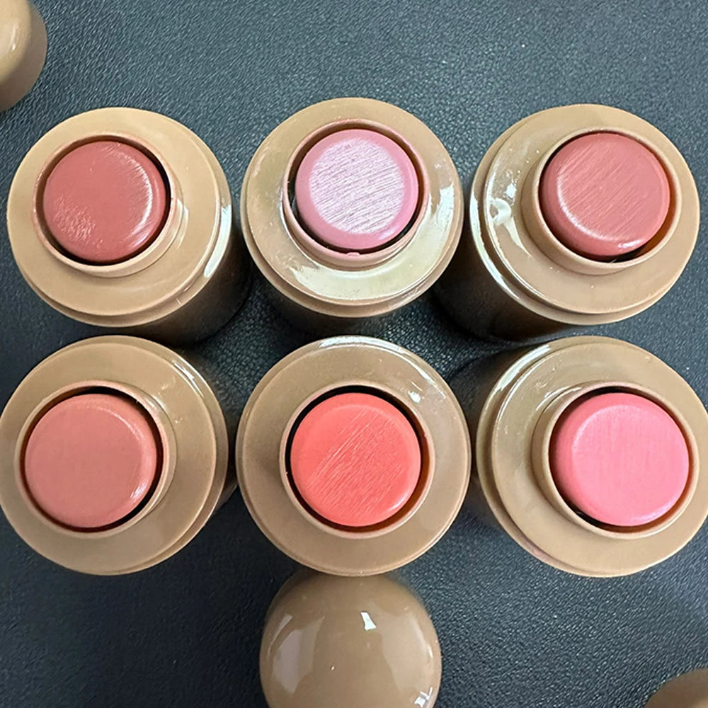 Liquid High Pigment Vegan No logo Custom Cruelty Free Makeup Private Label Cute pink Beauty Cream Blush